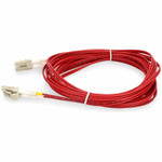 AddOn ADD-LC-LC-6M5OM4-RD-TAA Fiber Optic Duplex Patch Network Cable