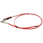AddOn ADD-ST-LC-8M6MMF-RD-TAA Fiber Optic Duplex Patch Network Cable