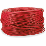 AddOn 1000ft Non-Terminated Red Cat6 UTP Plenum Solid Copper Patch Cable
