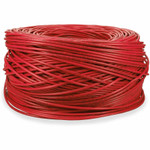 AddOn 1000ft Non-Terminated Red Cat6 UTP Plenum Solid Copper Patch Cable