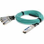 AddOn CAB-Q-S-AOC-30M-AO Fiber Optic Network Cable