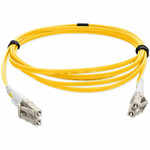 AddOn ADD-LC-LC-1M6MMF-YW-TAA Fiber Optic Duplex Patch Network Cable