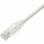 AddOn 1ft White CAT 6 PVC Ethernet Cable Snagless Easy Clear Boot TAA RJ-45 M/M