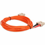 AddOn ADD-SC-SC-0-5M6MMF Fiber Optic Duplex Patch Network Cable