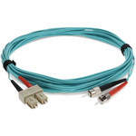 AddOn ADD-ST-SC-1M5OM4-TAA Fiber Optic Duplex Patch Network Cable
