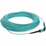 AddOn 18m MPO/MPO Female to Female Crossover OM4 12 Fiber LOMM Patch Cable