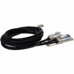 Mellanox MCP7F60-W02AR26 Compatible TAA Compliant 400GBase-CU QSFP-DD 400G to 4xQSFP56 100G PAM-4 Direct Attach Cable (Passive Twinax, 2.5m)