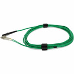 AddOn ADD-LC-MT-8M6MMF-GN-TAA Fiber Optic Duplex Patch Network Cable