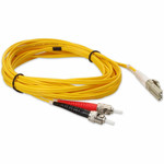 AddOn ADD-ST-LC-2M6MMF-YW-TAA Fiber Optic Duplex Patch Network Cable
