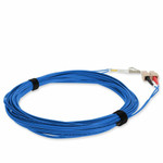 AddOn 4m LC (Male) to SC (Male) Blue OM4 Duplex Fiber OFNR (Riser-Rated) Patch Cable