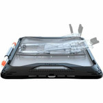 UZBL AfterShock Case for iPad 7th / 8th / 9th Gen 10.2 w/ Kickstand, Black