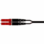 Panduit OM4+ 2f 1.6mm PC OFNP LC Key B / LC Key B Std Polarity Ult IL RD Jacket 7m