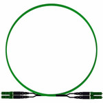 Panduit OM4+ 2f 1.6mm PC OFNP LC Key C / LC Key C Std Polarity Ult IL GR Jacket 7m