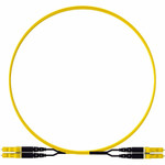 Panduit OM4+ 2f 1.6mm PC OFNP LC Key D / LC Key D Std Polarity Ult IL YL Jacket 20m