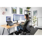 Kensington SmartFit Mounting Arm for Monitor - Flat Panel Display - Curved Screen Display - Black