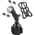 RAM Mounts X-Grip Vehicle Mount for Phone Mount - Handheld Device - Cup Holder