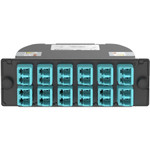 Panduit OptiCom MPO-LC Fiber Cassette OM4 - 24 Fiber - Universal