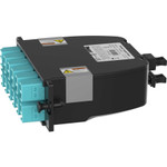 Panduit OptiCom MPO-LC Fiber Cassette OM4 - 24 Fiber - Universal