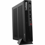 Lenovo ThinkStation P3 30H0006GUS Workstation - 1 x Intel Core i5 14th Gen i5-14500 - 16 GB - 512 GB SSD - Tiny - Black
