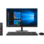 Lenovo ThinkCentre M920q 10RS001XUS Desktop Computer - Intel Core i7 8th Gen i7-8700T 2.40 GHz - 8 GB RAM DDR4 SDRAM - 1 TB HDD - 16 GB SSD - Tiny - Raven Black