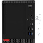 Lenovo ThinkCentre M720t 10SQ001NUS Desktop Computer - Intel Core i7 8th Gen i7-8700 3.20 GHz - 8 GB RAM DDR4 SDRAM - 256 GB SSD - Tower