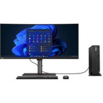 Lenovo ThinkCentre M90s Gen 3 11TT0013US Desktop Computer - Intel Core i7 12th Gen i7-12700 Dodeca-core (12 Core) - 16 GB RAM DDR5 SDRAM - 1 TB NVMe M.2 PCI Express PCI Express NVMe 3.0 x2 SSD - Small Form Factor - Black