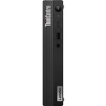 Lenovo ThinkCentre M80q Gen 3 11U1000RUS Desktop Computer - Intel Core i5 12th Gen i5-12500T Hexa-core (6 Core) 2 GHz - 8 GB RAM DDR5 SDRAM - 128 GB M.2 PCI Express SSD - Tiny - Raven Black