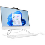 HP 24-cb1000a 24-cb1217c All-in-One Computer - AMD Ryzen 3 5425U Quad-core (4 Core) 2.70 GHz - 8 GB RAM DDR4 SDRAM - 1 TB HDD - 256 GB M.2 PCI Express NVMe SSD - 23.8" Full HD 1920 x 1080 Touchscreen Display - Starry White - Refurbished