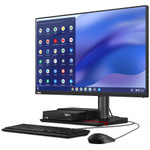 Lenovo ThinkCentre M60q 12JL0002US Chromebox - Intel Core i3 12th Gen i3-1215U Hexa-core (6 Core) 1.20 GHz - 8 GB RAM DDR4 SDRAM - 128 GB M.2 PCI Express NVMe 3.0 x4 SSD - Tiny - Black