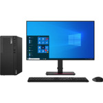 Lenovo ThinkCentre M80t Gen 3 11TE0004US Desktop Computer - Intel Core i5 12th Gen i5-12500 Hexa-core (6 Core) 3 GHz - 8 GB RAM DDR5 SDRAM - 256 GB M.2 PCI Express NVMe 4.0 SSD - Tower - Raven Black