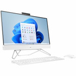 HP 24-cb0000i 24-Cb0062ds All-in-One Computer - Intel Pentium Silver J5040 Quad-core (4 Core) 2 GHz - 8 GB RAM DDR4 SDRAM - 256 GB M.2 PCI Express NVMe SSD - 23.8" Full HD 1920 x 1080 Touchscreen Display - Desktop - Starry White - Refurbished