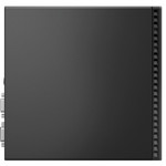 Lenovo ThinkCentre M80q Gen 3 11U1000MUS Desktop Computer - Intel Core i7 12th Gen i7-12700T Dodeca-core (12 Core) 1.40 GHz - 16 GB RAM DDR5 SDRAM - 512 GB M.2 PCI Express SSD - Tiny - Raven Black