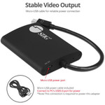 SIIG CE-DP0J11-S1 CE-DP0J11-S1 4K 1x2 Mini DisplayPort 1.2 to DisplayPort MST Splitter