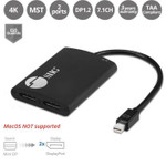 SIIG CE-DP0J11-S1 CE-DP0J11-S1 4K 1x2 Mini DisplayPort 1.2 to DisplayPort MST Splitter