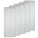 On-Q ENP42605NA 42 Inch Plastic Hinged Door with Trim Ring - 5 Pack