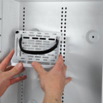 On-Q AC1060 Shelf Mounting Bracket - For Enclosure - White