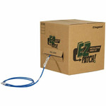 Ortronics EZ Patch Box - 28AWG Reduced Diameter CAT6 5ft - Blue - Qty 90