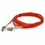 AddOn ADD-LC-LC-2M6MMF-TAA 2m LC (Male) to LC (Male) Orange OM1 Duplex Fiber TAA Compliant OFNR (Riser-Rated) Patch Cable