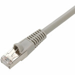 AddOn ADD-7FCAT7-GY 7ft Gray CAT 7 Shielded (S/FTP) PVC Ethernet Cable Snagless Bubble Boot RJ-45 M/M