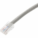 AddOn ADD-16FCAT6NB-GY-LLBL 16ft Gray CAT 6 PVC Ethernet Cable Non-Booted RJ-45 M/M with Length Labels