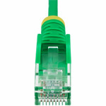 StarTech 7ft Green Slim CAT6 Ethernet Cable - Slim Snagless RJ45 - UTP - LSZH - 28AWG Bare Copper - Slim Network Patch Cord - Fluke Tested