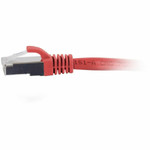 C2G C2G07370  20ft (6.1m) Cat6a Snagless Shielded (STP) Ethernet Network Patch Cable - Red