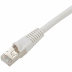 AddOn ADD-6FCAT7-WE 6ft White CAT 7 Shielded (S/FTP) PVC Ethernet Cable Snagless Bubble Boot RJ-45 M/M