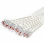 Ortronics EZ Patch Flat Pack Reduced Diameter CAT6 3ft - 24 Pack - White Ortronics EZ Patch Flat Pack Reduced Diameter CAT6 3ft - 24 Pack - White