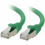 C2G C2G07362  35ft (10.7m) Cat6a Snagless Shielded (STP) Ethernet Network Patch Cable - Green