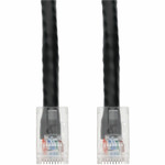 AddOn ADD-17FCAT6NB-BK 17ft Black CAT 6 PVC Ethernet Cable Non-Booted RJ-45 M/M
