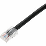 AddOn ADD-17FCAT6NB-BK 17ft Black CAT 6 PVC Ethernet Cable Non-Booted RJ-45 M/M
