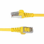 StarTech 25ft Yellow CAT6a Ethernet Cable - Snagless RJ45 - 10G - 100W PoE - S/FTP - LSZH - 27AWG Bare Copper - 500MHz - Shielded Network Cord