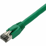AddOn ADD-50FCAT8-GN 50ft Green CAT 8 Shielded (S/FTP) PVC Ethernet Cable Snagless Easy Boot RJ-45 M/M