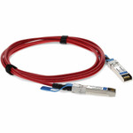 AddOn SFP-H10GB-CU3M-RD-AO SFP-H10GB-CU3M Compatible TAA Compliant 10GBase-CU SFP+ Red Direct Attach Cable (Passive Twinax - 3m)